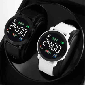 Orologio Digitale da polso Cinturino Silicone Uomo Donna Unisex Watch Sport Mare - Foto 1 di 14