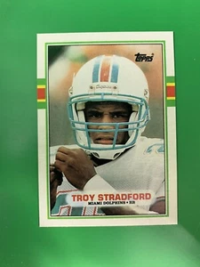 1989 Topps Troy Stradford Miami Dolphins #292 - Picture 1 of 2