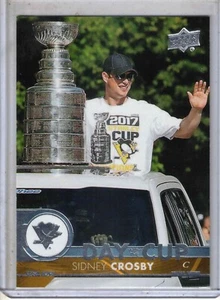 2017-18 UD Upper Deck hockey Sidney Crosby Day With The Cup card #DC26 PENGUINS - Picture 1 of 2