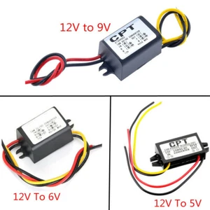 DC/DC 12V to 5V/6V/9V Converter Regulator Step Down 3A 15W Power Supply Module - Picture 1 of 22