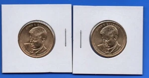 2015 P&D JOHN F. KENNEDY PRESIDENTIAL DOLLAR SET FROM US MINT ROLLS UNCIRCULATED - Picture 1 of 2