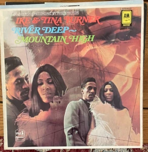 IKE AND TINA TURNER. RIVER DEEP MOUNTAIN HIGH. 1970 A&M LP - Picture 1 of 2