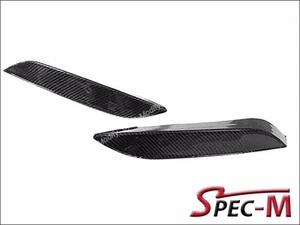 15+ CARBON FIBER BMW F80 M3 F82 F83 M4 FRONT BUMPER EYELIDS COVER CF - Bild 1 von 2