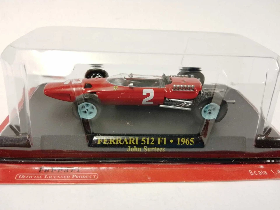 Altaya Die Cast F1 Ferrari 512 F1 #2 John Surtees 1965 1/43 LAF1426 - Photo 1/1