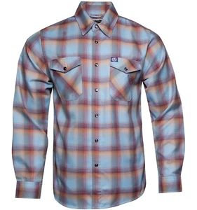 DIXXON Flanell Killswitch Engage Herren LARGE kariert Band Collab Druckknopf Hemd - Bild 1 von 14