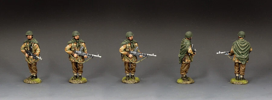 KING & COUNTRY King and (&) Country Market Garden MG085 Patrolling Para Bren Gunner