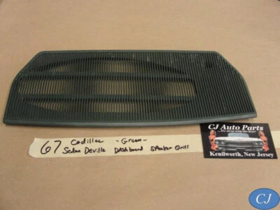 OEM 1967 Cadillac Deville ПЕРЕДНЯЯ ПАНЕЛЬ ДИНАМИК РЕШЕТКА РЕШЕТКА ОТДЕЛКА КРЫШКА #1486822 - Изображение 1 из 4