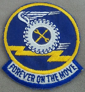 Unbekannter Militärtransport Vintage Cut Edge Patch (Luftwaffe ?)  - Bild 1 von 2