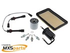 MX5 Service Kit Oil Air Fuel Filters Plugs & Leads Mazda MX-5 Mk2.5 VVTI 2000>05