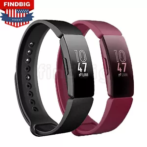 Reloj inteligente Fitbit Inspire rastreador de salud y estado físico actividad negro y rojo - Imagen 1 de 13