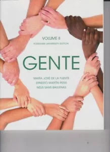 GENTE-Volume II Fordham University Edition-Unused-No Writing - Picture 1 of 1