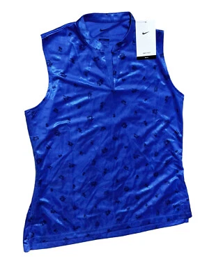 NWT Nike Women's Swoosh Golf DA3144-635 Red Dri-FIT Sleeveless Shirt - Medium - Image 1 of 4