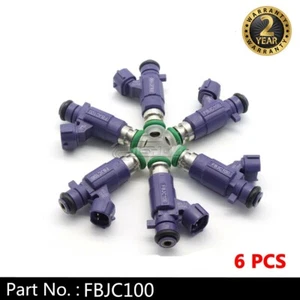 Set of 6 Fuel Injectors For Nissan 350Z Pathfinder Infiniti G35 3.5L 2003-2004 - Picture 1 of 11
