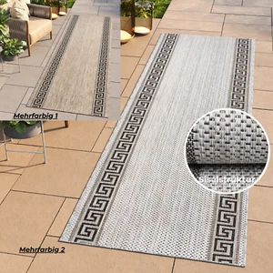 Teppich Läufer Flachgewebe Outdoor Indoor Modern Wohnzimmer Küche Flur ÖKOTEX - Bild 1 von 19