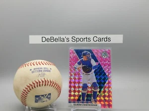 2021 PANINI MOSAIC PINK PRIZM #52 Willson Contreras Chicago Cubs - Picture 1 of 2
