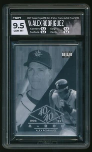 2021 Project 70 Topps #195 Alex Rodriguez '54 Don C Artist Proof 5/51 HGA 9.5 - Picture 1 of 2
