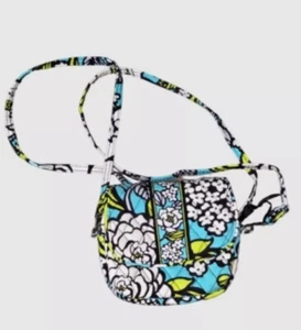 Vera Bradley Island Blooms Crossbody Bag verstellbarer Riemen umwandelbar in Gürteltasche - Bild 1 von 4
