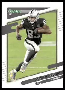 Darren Waller 2021 Donruss #88 Las Vegas Raiders - Imagen 1 de 2