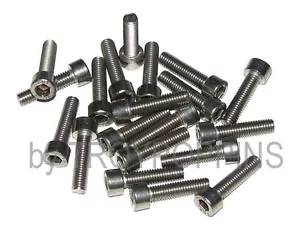 20-SS M5-0.8 X 20MM SH SOCKET ALLEN HEAD METRIC MACHINE SCREWS STAINLESS STEEL - Picture 1 of 1