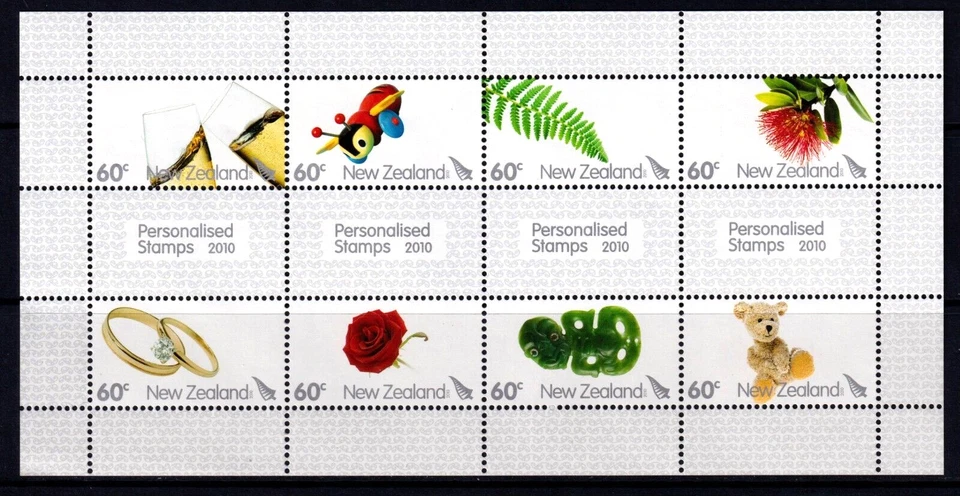 New Zealand 2010 Greeting Stamps Mint MNH Miniature Sheet SC 2326 - Image 1 of 1
