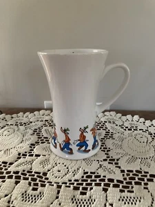 6" Tall Goofy Mug Disney Store Ceramic Slipping On Banana - Picture 1 of 7
