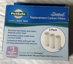 PetSafe Wasserbrunnenfilter #3 360 Carbonfilter für Brunnen 3er Box - Bild 1 von 2