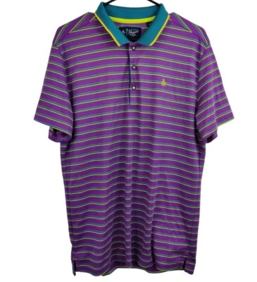 Penguin Purple Poly Golf Polo Shirt Sz L - Image 1 of 4