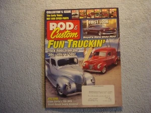 Rod and Custom 1998 March Vintage Hot Rods Custom Cars and Trucks Hop Ups - Picture 1 of 1
