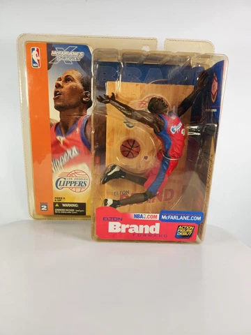 Elton Brandon Los Angeles Clippers McFarlane Figure Red Jersey #42 Cover