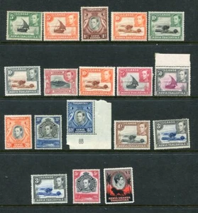 KUT Kenya Uganda Tanganyika 1938 KGVI MH Lot ot £1 18 Stamps - Picture 1 of 2