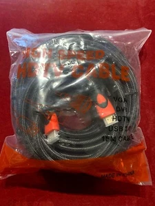 15m HDMI Male - HDMI Male Lead 4k Ultra High Definition - Picture 1 of 4