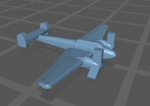 Avión - BF 110 - Armada Alemana - 1:900 - Wargaming - Eje y Aliados - Naval Mi - Imagen 1 de 7