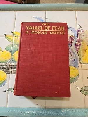 The Valley Of Fear by A. Conan Doyle Sherlock Holmes 1914 Hardcover 1st Edition - Image 1 of 4