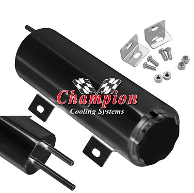 Eagle Champion 3" x 9" Black Finish Radiator Overflow Tank #OF 3 x 9-BLK - Image 1 of 4