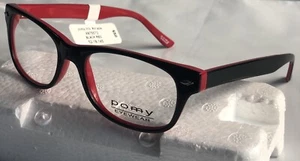 Pomy Eyewear 315 schwarz/rot 52-18-145 Damen Brillengestell vorgeschrieben - Bild 1 von 5
