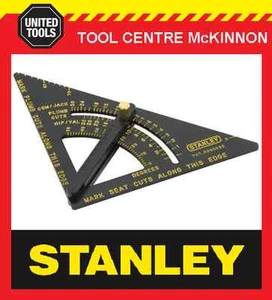 STANLEY PREMIUM ADJUSTABLE ALUMINIUM QUICK SQUARE LAYOUT TOOL - Bild 1 von 4