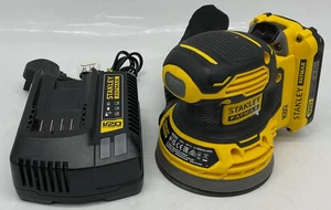Lijadora orbital inalámbrica Stanley FatMax V20 Li-Ion SFMCW220 + batería y cargador - Imagen 1 de 10