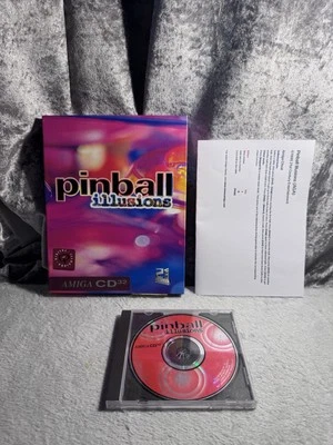 Commodore Amiga CD32 Pinball Illusions Game Complete In Big Box PAL UK Tested - Image 1 of 4