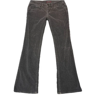 Unionbay Corduroy Bootcut Pants Juniors 7 Low Rise Flap Pockets 90's Y2K Women’s - Image 1 of 4