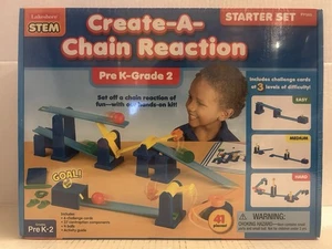 Lakeshore Create-A-Chain Reaction Starter Set PP565 Pre K-Grade 2 - Picture 1 of 15