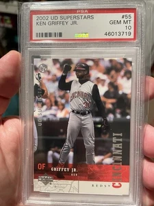 2002 Upper Deck Ud Superstars #55 Hof Ken Griffey Jr. PSA 10 POP 13 - Bild 1 von 2