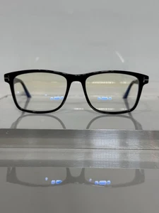 Gafas unisex Tom Ford TF5752-B 001 negro acetato bloque azul 53 mm - Imagen 1 de 7