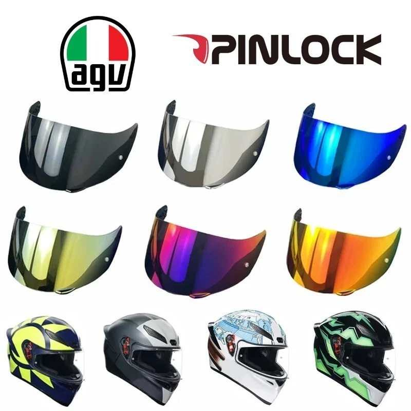 VISIERA x AGV K5 K5S K3SV K1 K1S (no K3 ECE06) PINLOCK READY 7 COLORI - Immagine 1 di 1