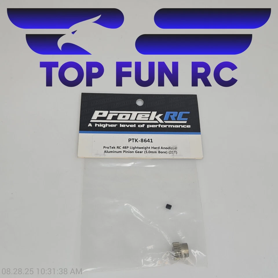 ProTek RC PTK-8641 48P Lightweight Hard Anodized Aluminum Pinion Gear  - Image 1 of 1