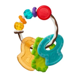 Infantino Cool Chew Teether Keys BPA Free Multi Color Easy Grip for Babies - Picture 1 of 6
