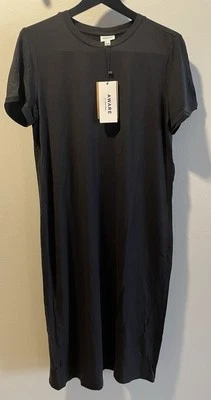 AWARE by Vero Moda Short Sleeve T Shirt Long Dress Black - Image 1 of 4