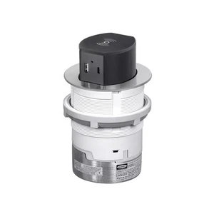 Bryant Electric RCT600ALU 15A 125V Tamper Resistant Tri Power Pop-Up Countert... - Picture 1 of 2