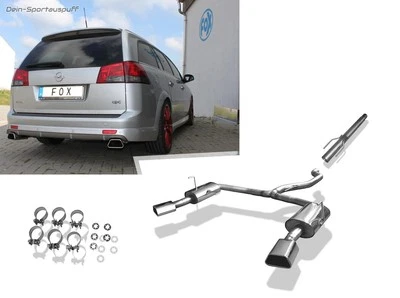FOX Duplex Sistema Racing desde Cat Opel Vectra C Caravan OPC Cada 142x78 - Imagen 1 de 4