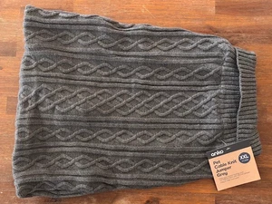 Dog grey cable knit jumper - Size Size XXL- Anko  Ridgeback German Shepherd - Picture 1 of 4