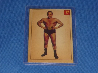 Parkhurst Wrestling #17 Verne Gagne RC 1954-55 NWA CHAMP HOF GRAN FORMA Foto 1 de 4